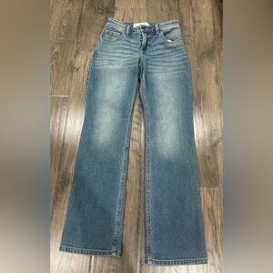 Hollister Blue Straight Leg Jeans Timeless Style